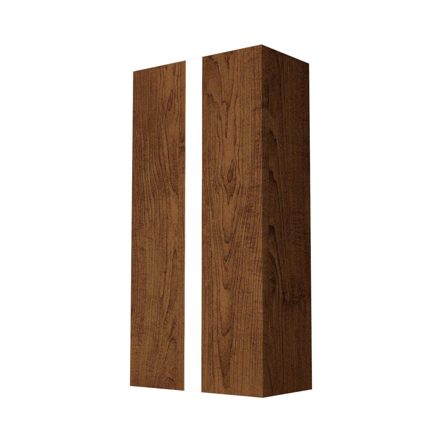 Clean 419 Wall Light in Imbuia.