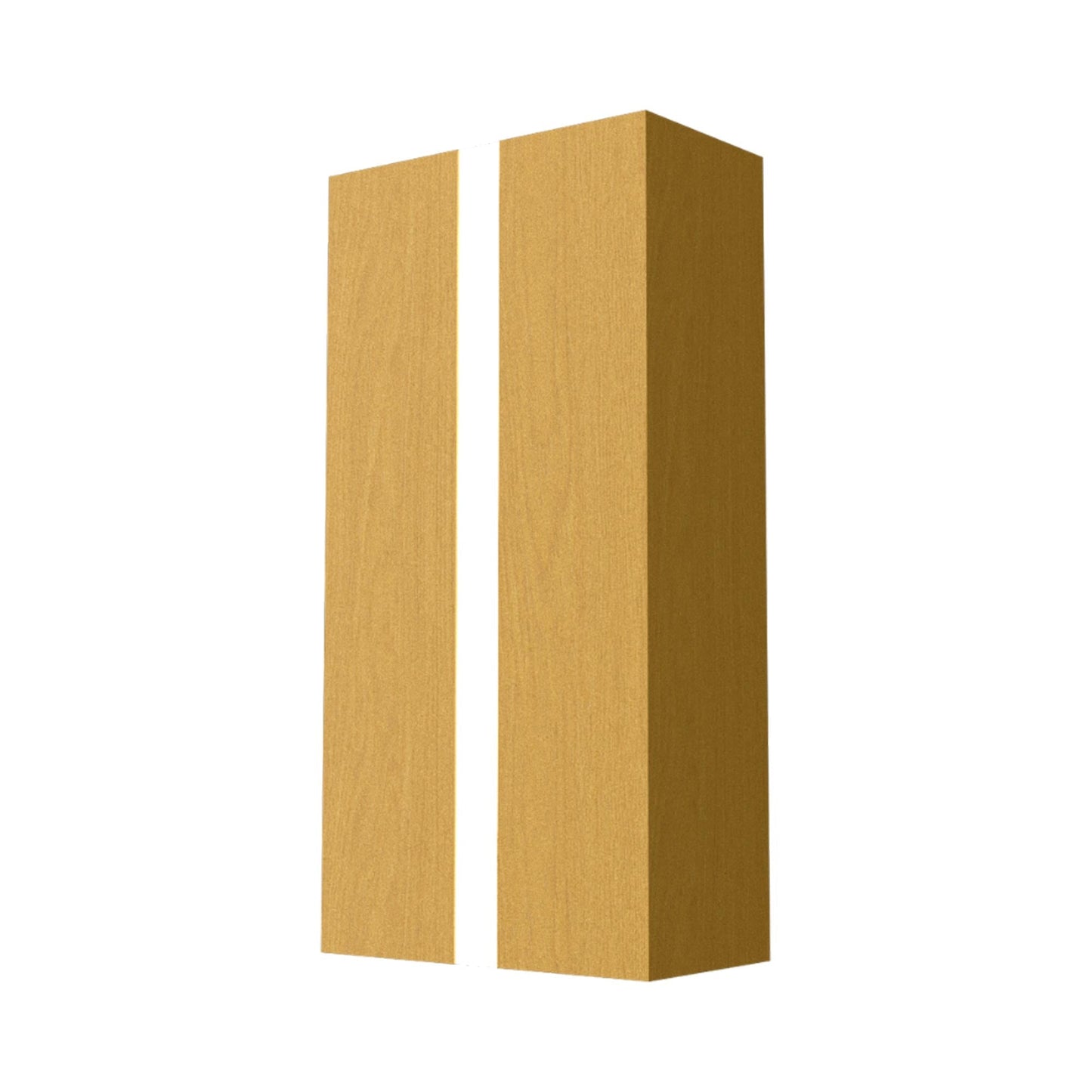 Clean 419 Wall Light in Organic Gold.