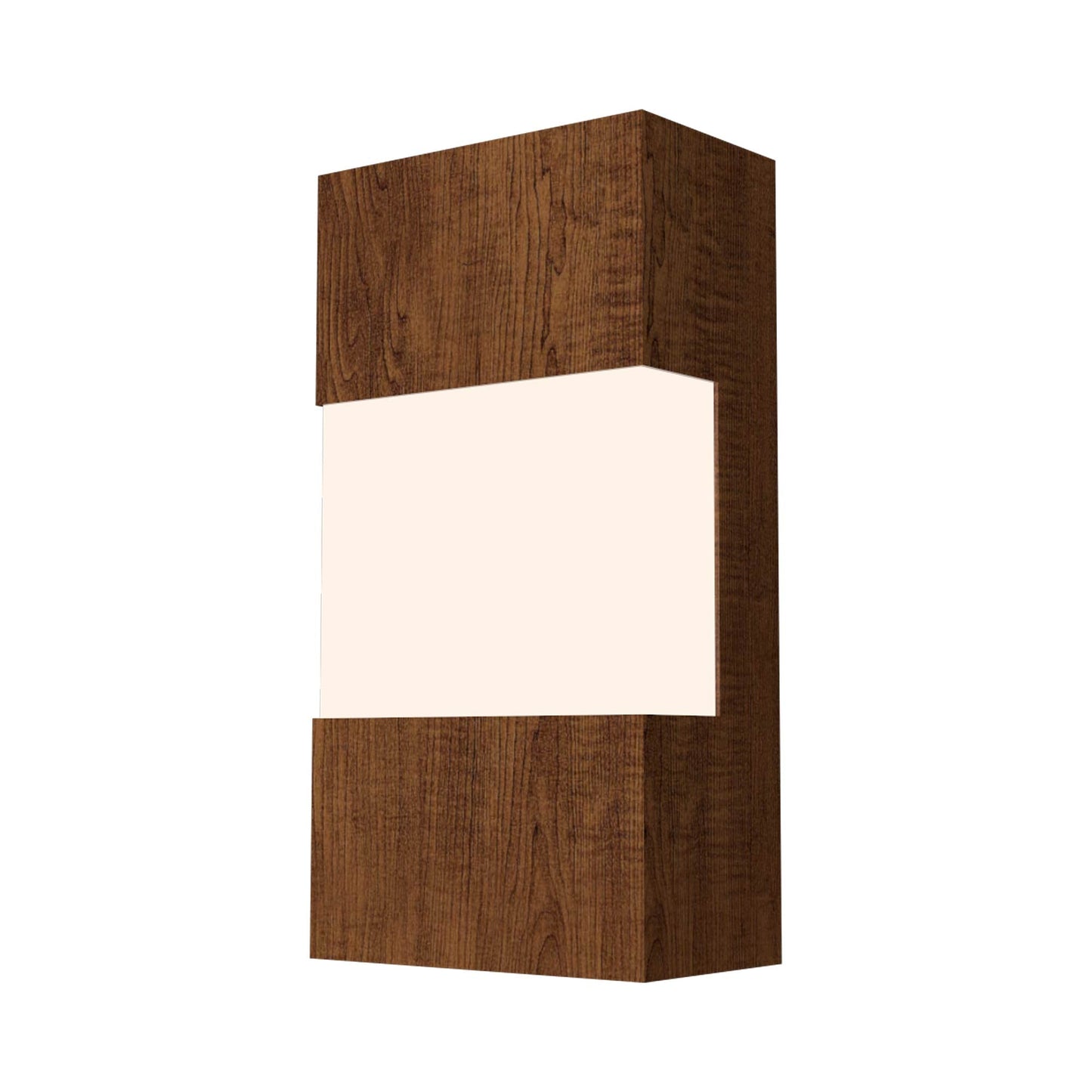 Clean 428 Wall Light in Imbuia.