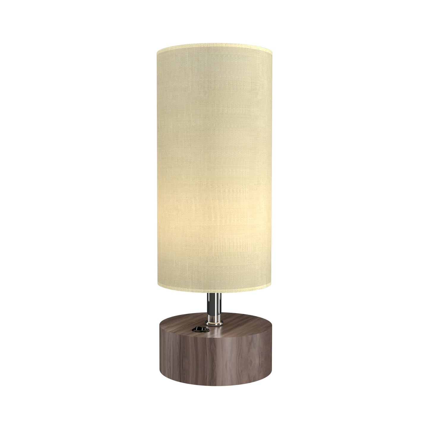 Clean 7100 Table Lamp in American Walnut.