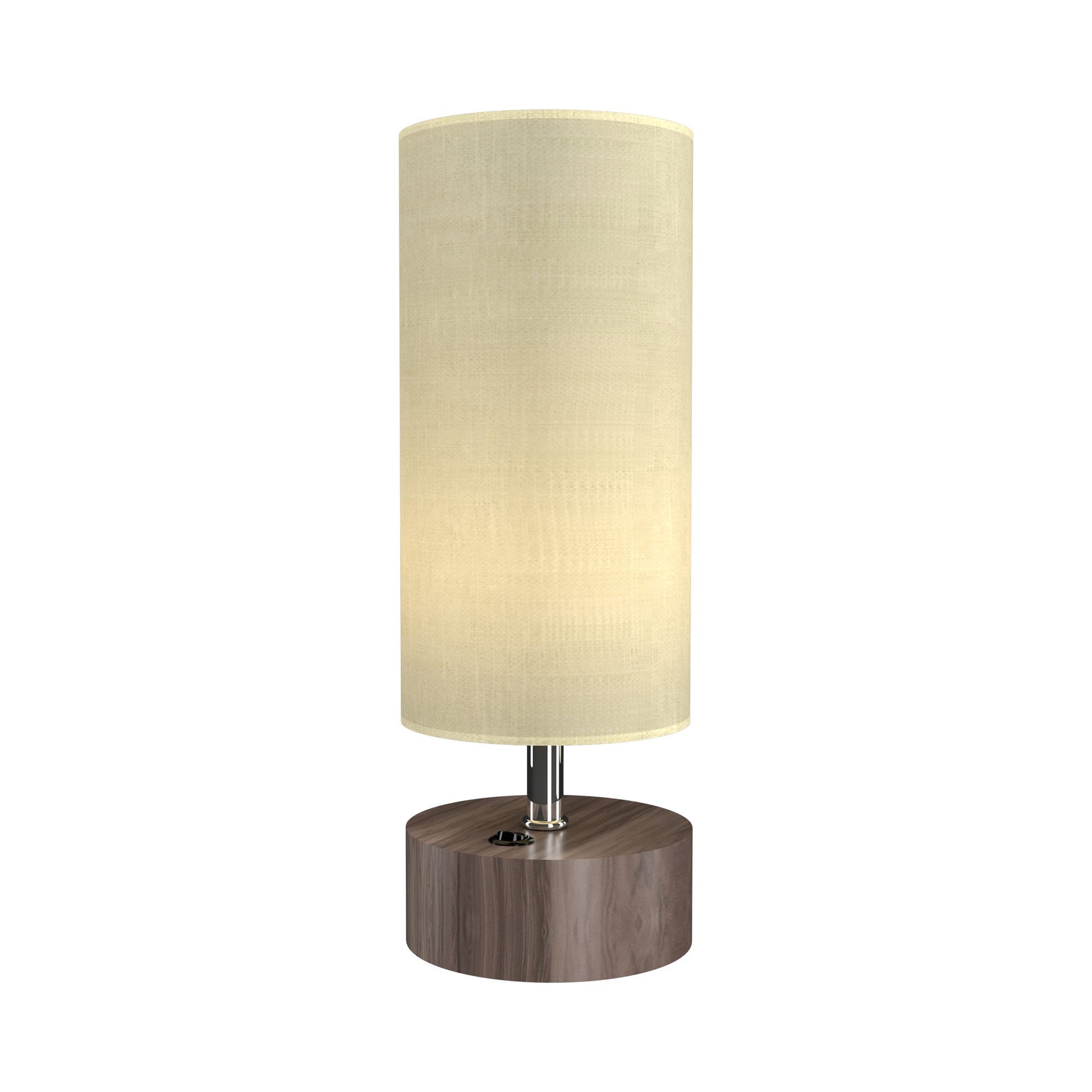 Clean 7100 Table Lamp in American Walnut.