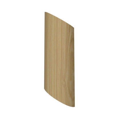 Clean Half Moon Wall Light in Sand.