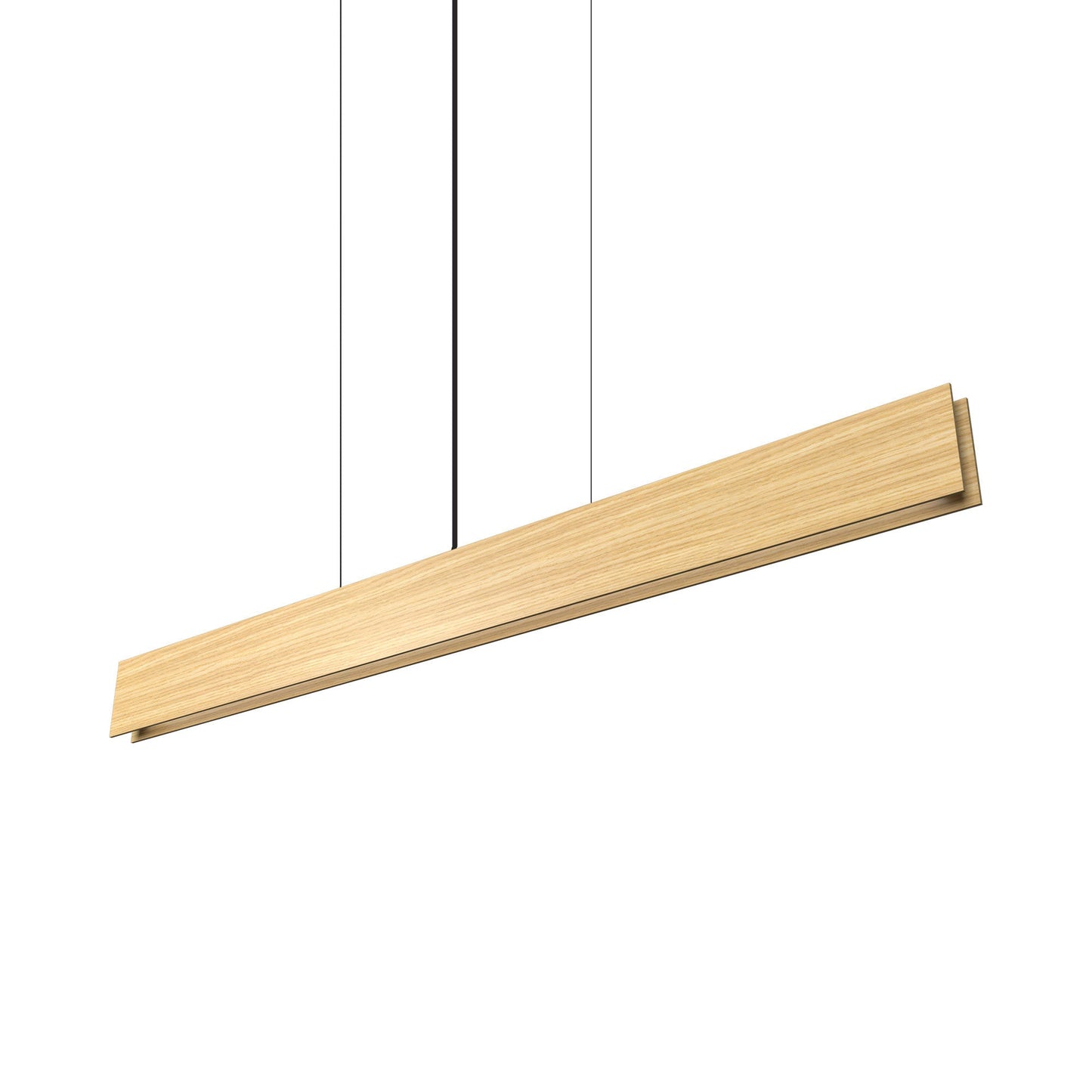 Clean LED Linear Pendant Light in Sand (27.56-Inch).