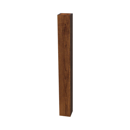 Clean LED Wall Light in Imbuia (15.75-Inch).