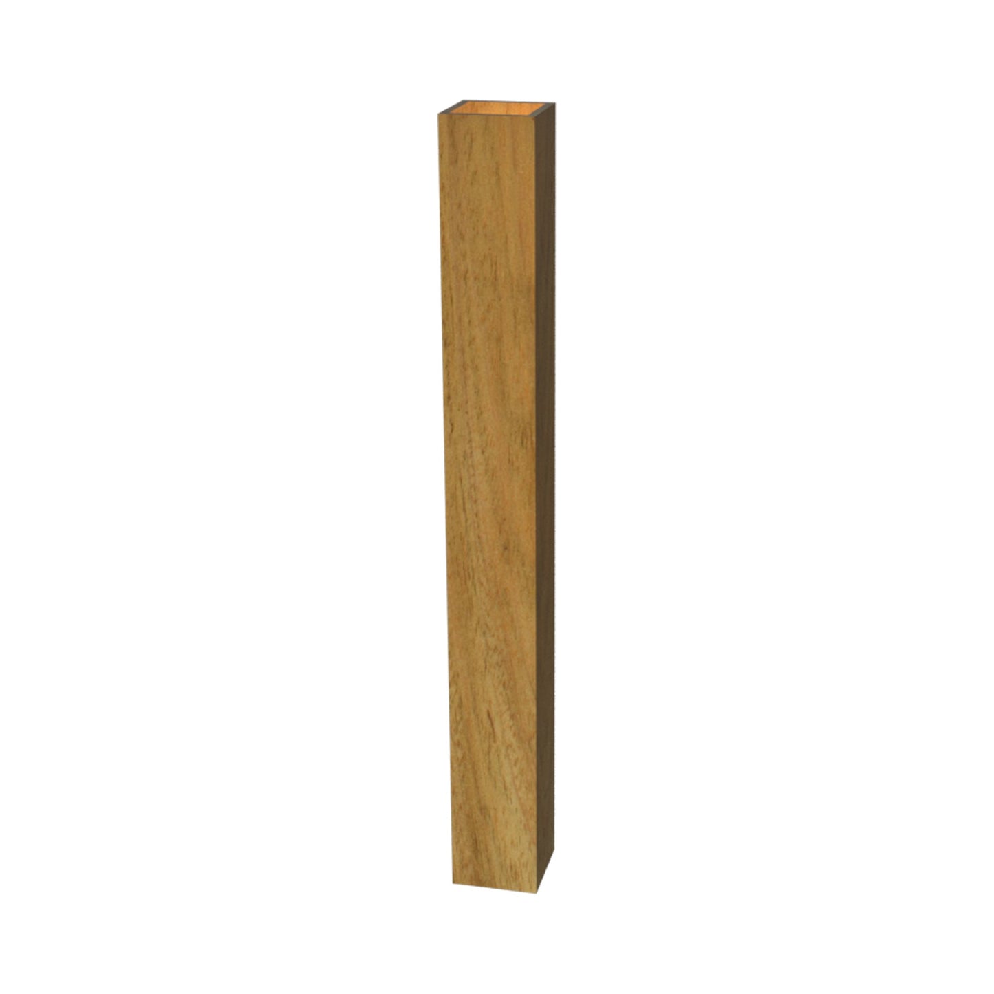 Clean LED Wall Light in Louro Freijo (15.75-Inch).
