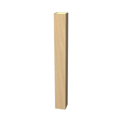 Clean LED Wall Light in Maple (15.75-Inch).
