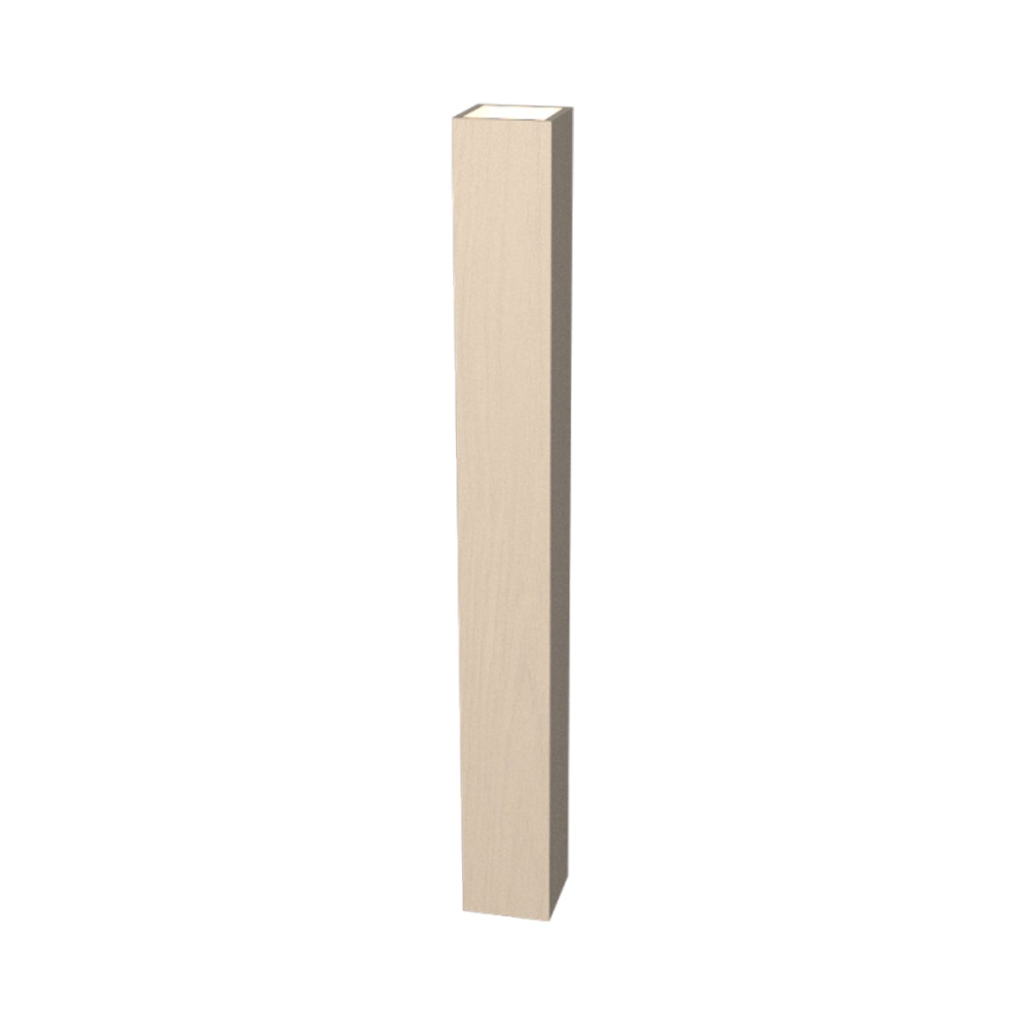 Clean LED Wall Light in Organic Cappuccino (15.75-Inch).