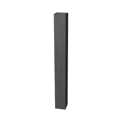 Clean LED Wall Light in Organic Lead Grey (15.75-Inch).