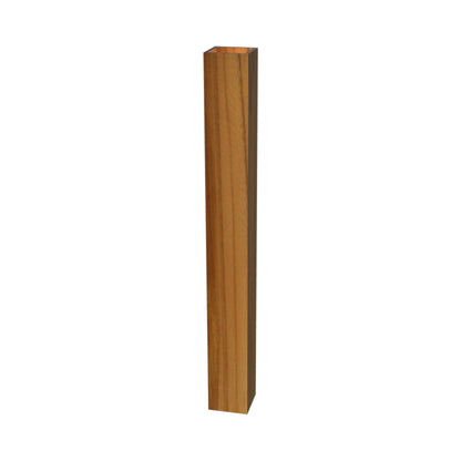Clean LED Wall Light in Teak (15.75-Inch).