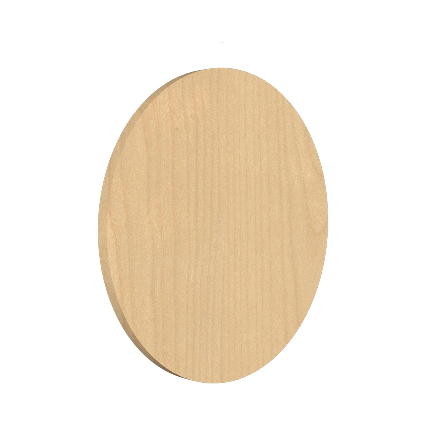 Clean Round LED Wall Light in Maple (9.84-Inch).