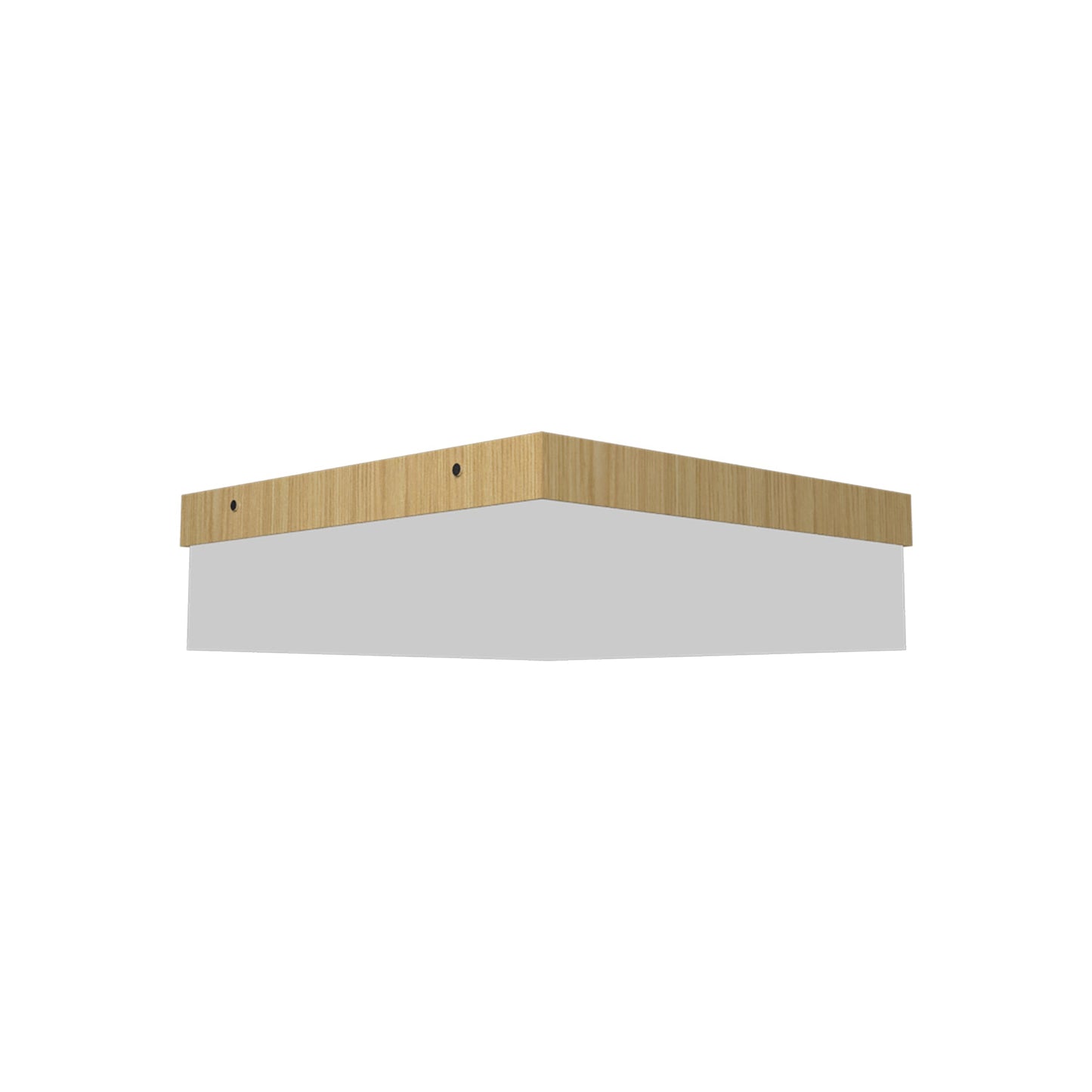 Clean Slim LED Flush Mount Ceiling Light in Sand (Small).