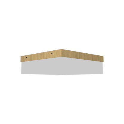 Clean Slim LED Flush Mount Ceiling Light in Sand (Small).