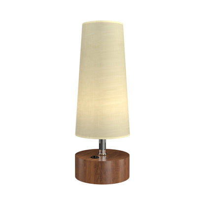 Clean Table Lamp in Imbuia.