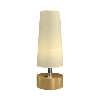 Clean Table Lamp in Organic Gold.