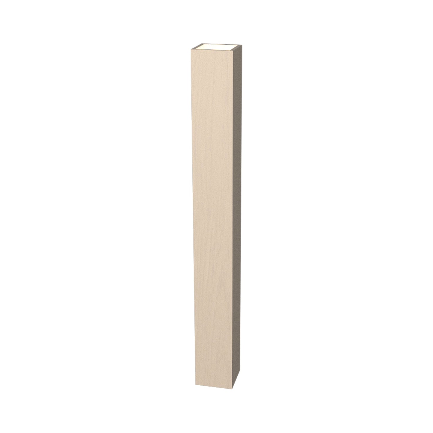 Clean Up/Down LED Wall Light in Organic Cappuccino (15.75-Inch).