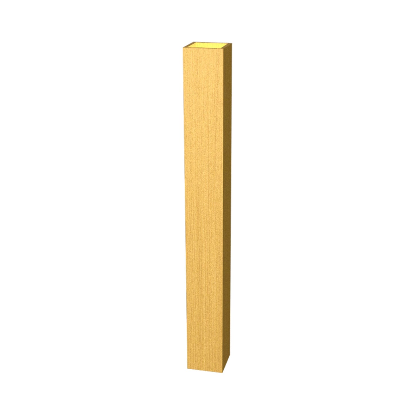 Clean Up/Down LED Wall Light in Organic Gold (15.75-Inch).