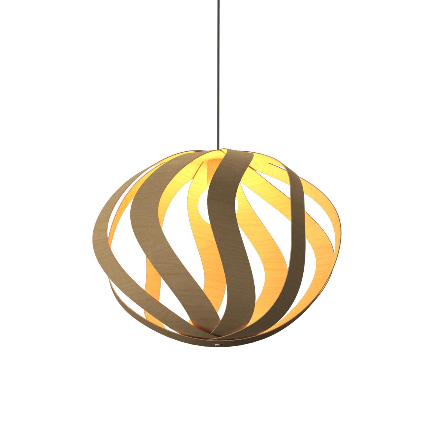 Clean Versatile Pendant Light in Maple.