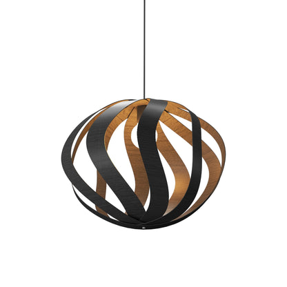 Clean Versatile Pendant Light in Organic Lead Grey.