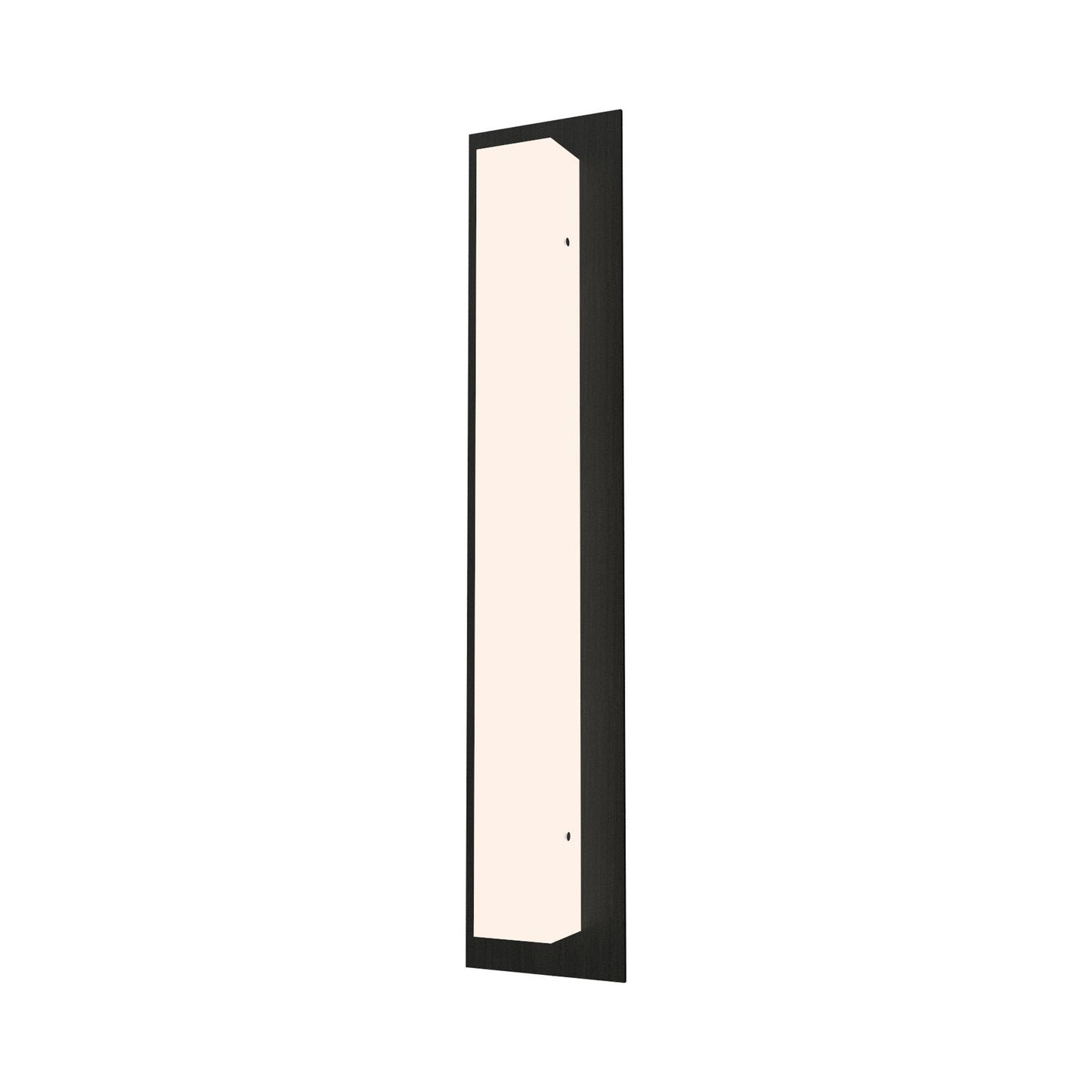 Clean Vertical Wall Light in Charcoal (3-Light).