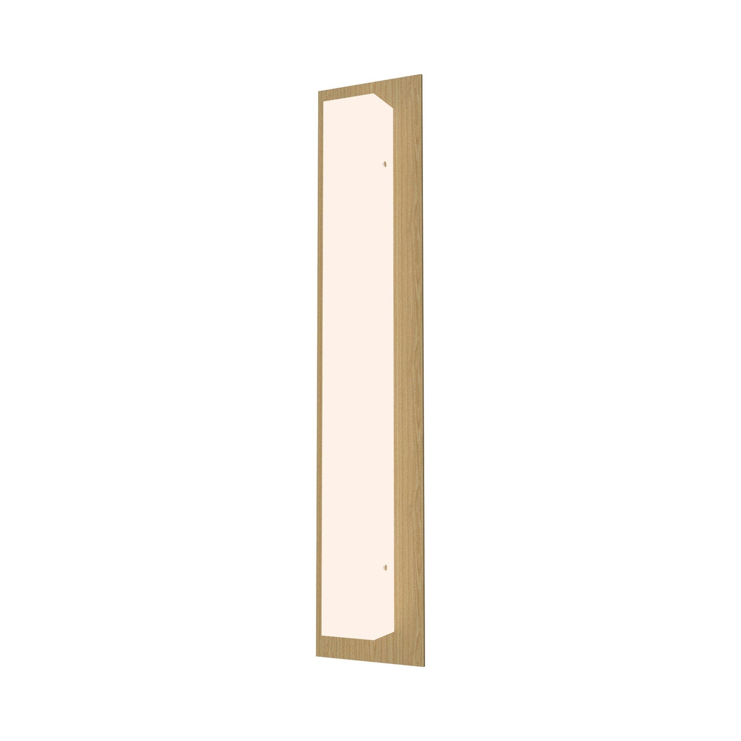 Clean Vertical Wall Light in Sand (3-Light).