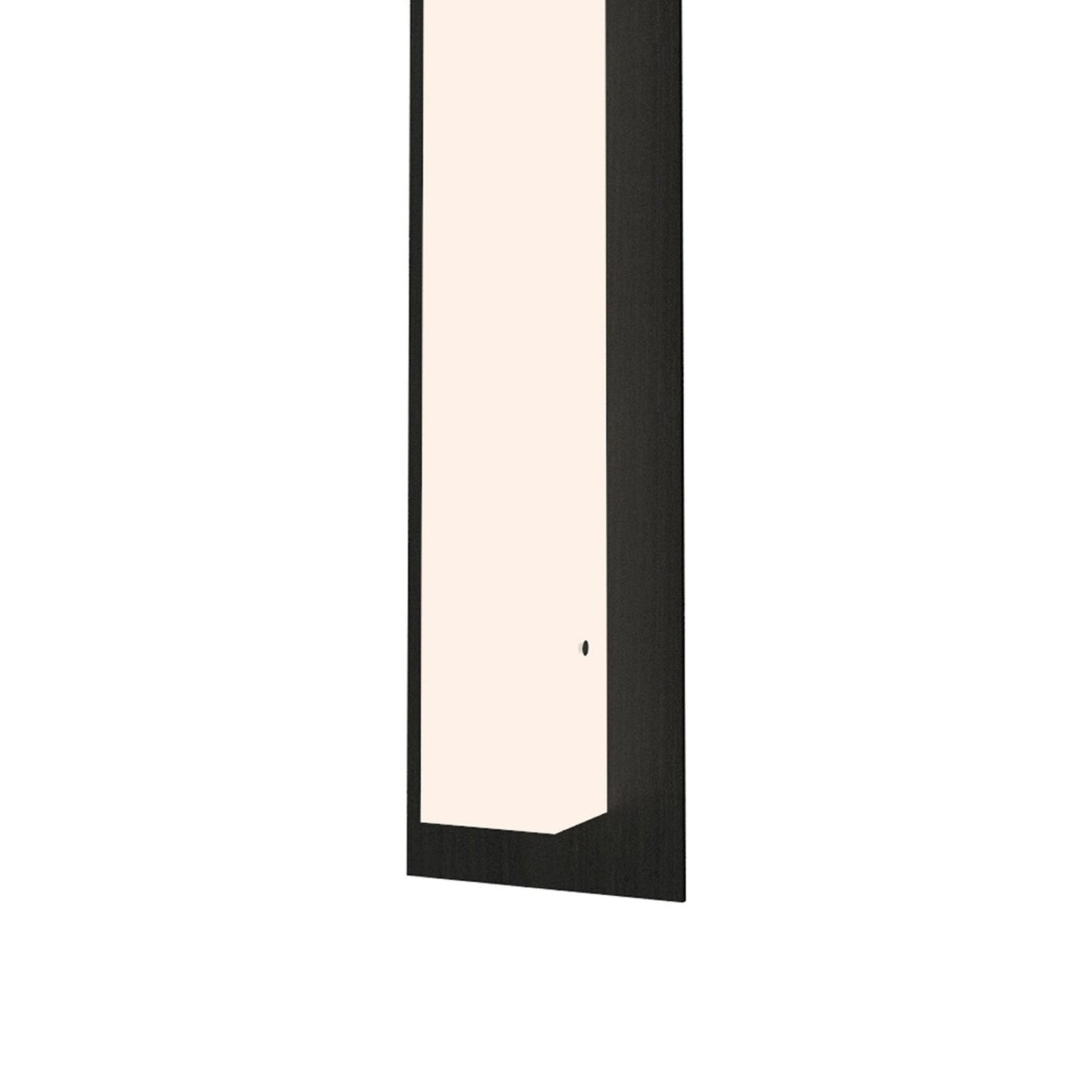 Clean Vertical Wall Light in Detail.