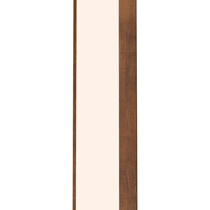 Clean Vertical Wall Light in Detail.