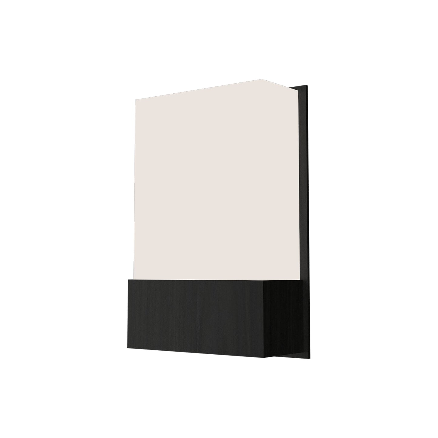 Clean Wall Light in Charcoal (Wide).