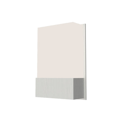 Clean Wall Light in Organic White (Wide).