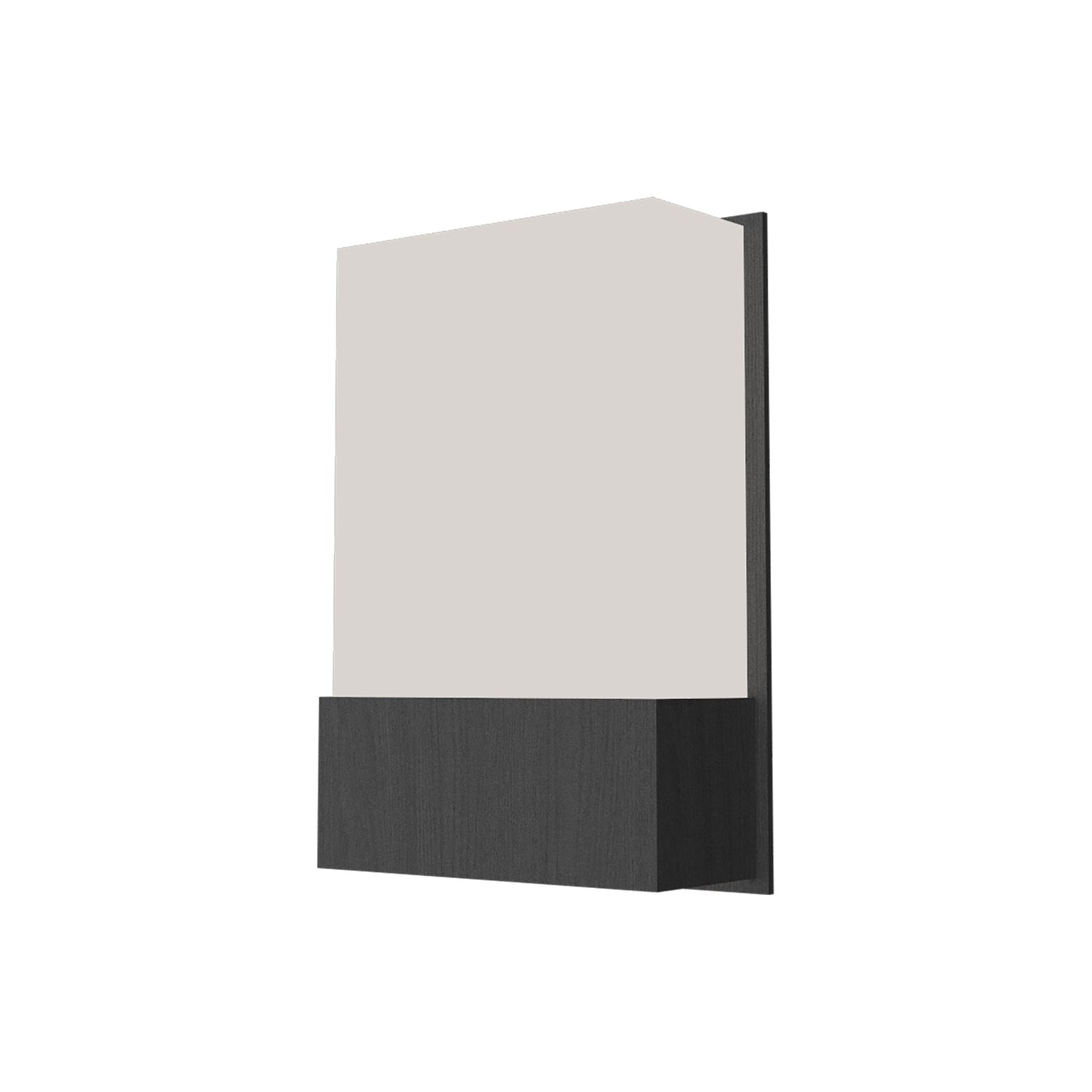 Clean Wall Light in Organic Lead Grey (Wide).