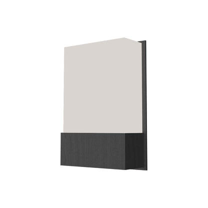 Clean Wall Light in Organic Lead Grey (Wide).