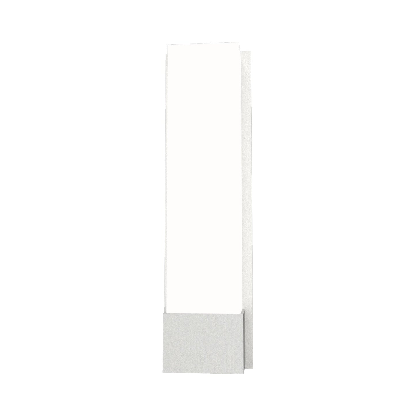 Clean Wall Light in Organic White (Tall).