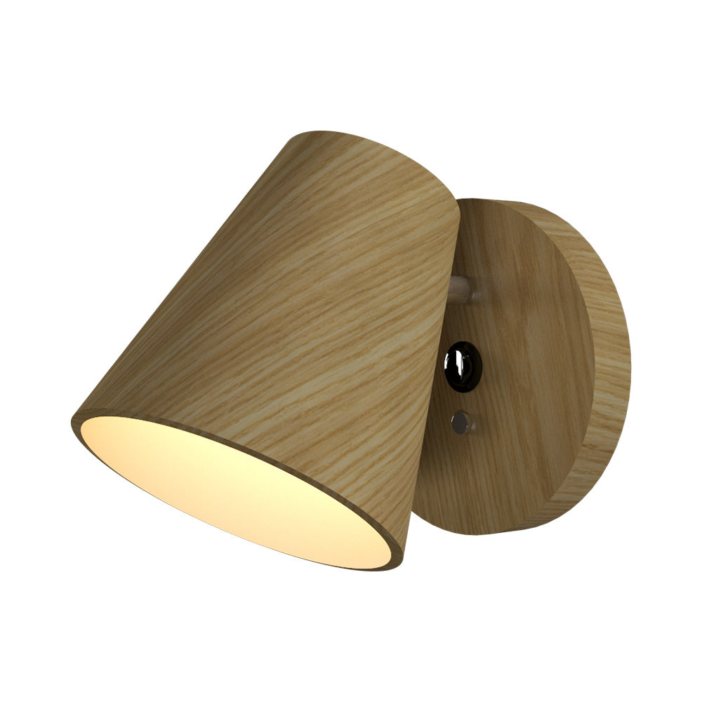 Conic Wall Light in Sand.
