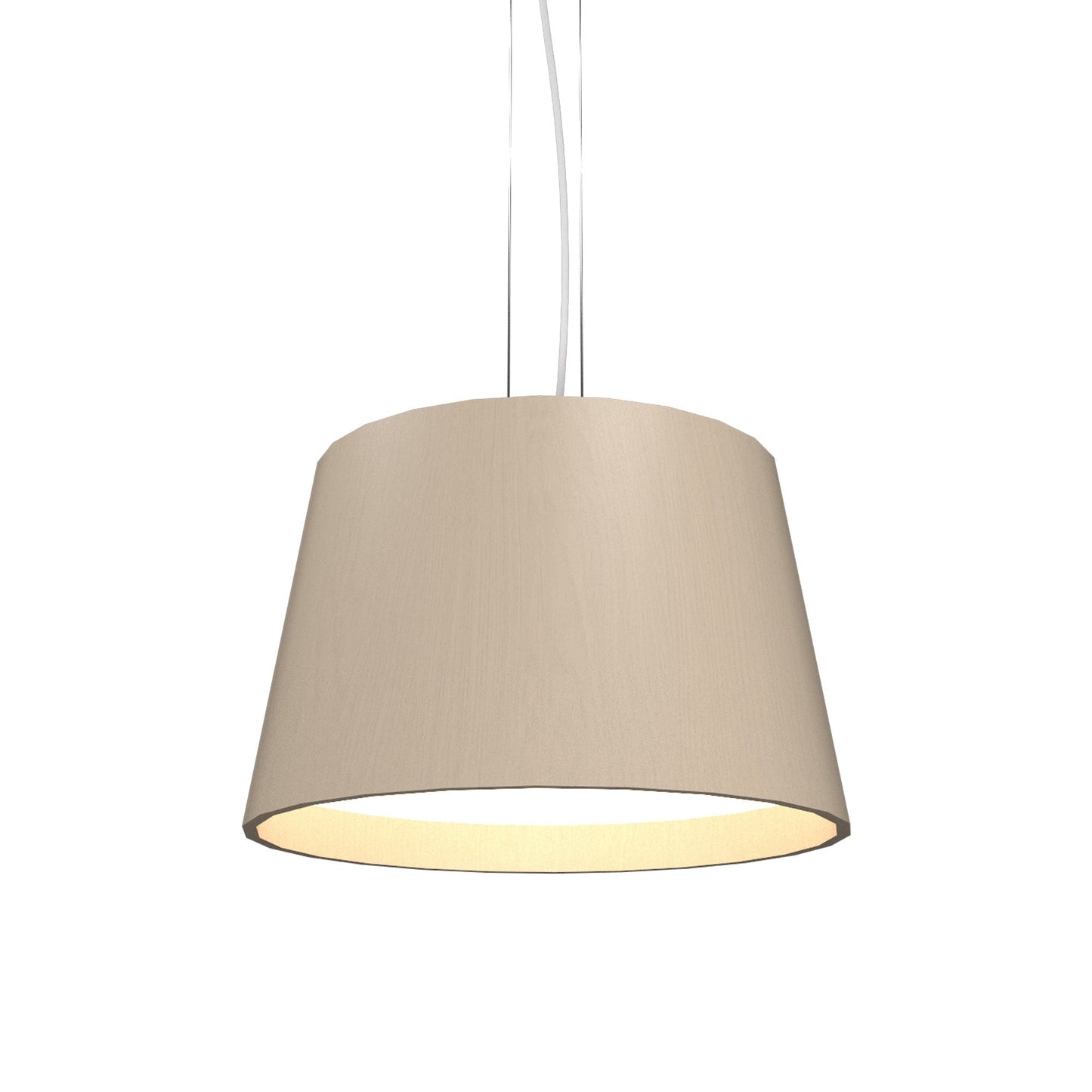 Conical 1145 Pendant Light in Organic Cappuccino.