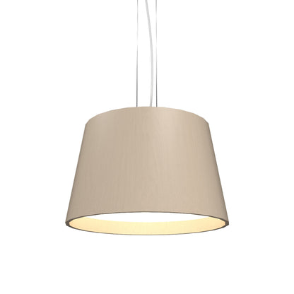 Conical 1145 Pendant Light in Organic Cappuccino.