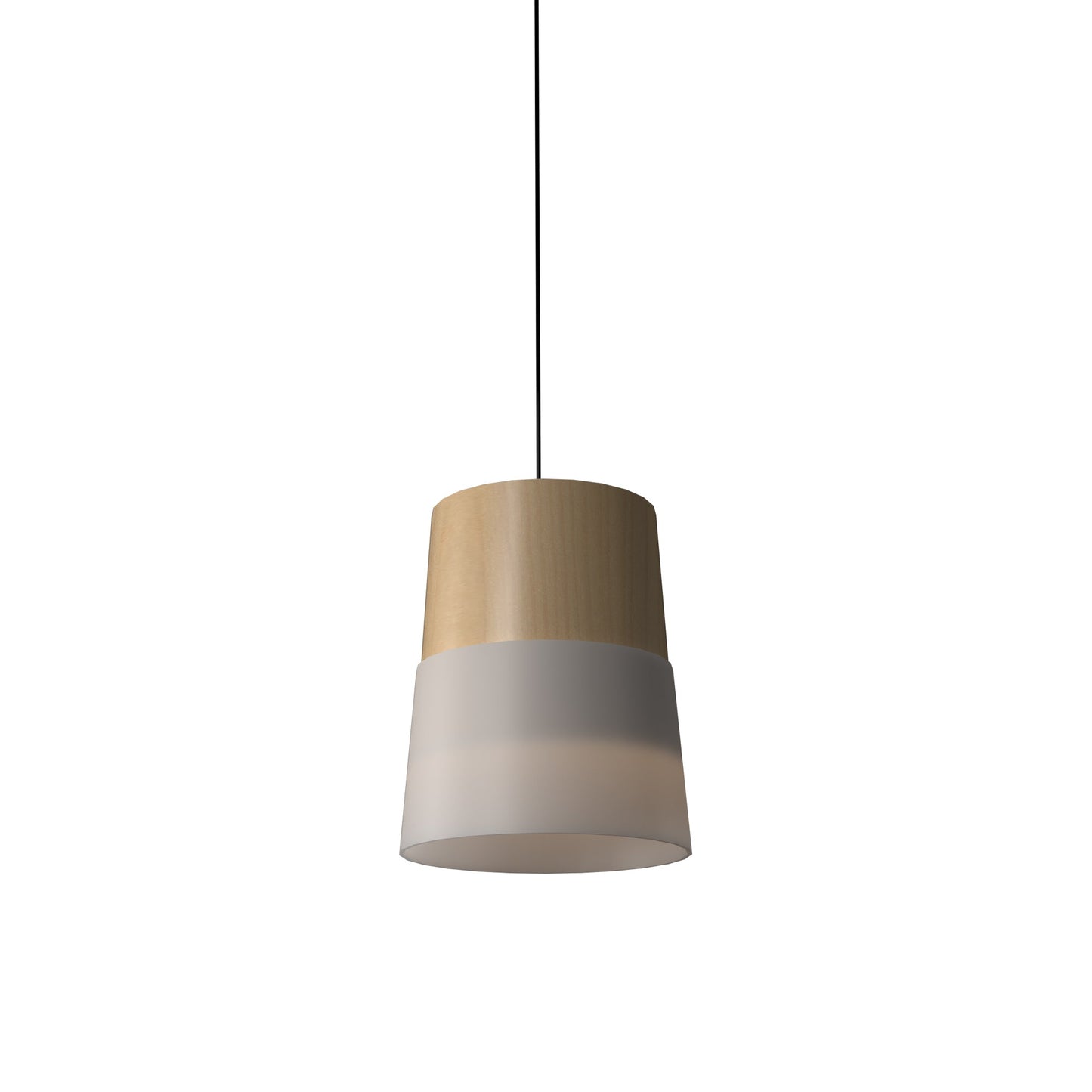 Conical 1151 Pendant Light in Maple.