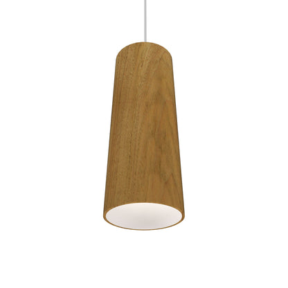Conical 116 Pendant Light in Louro Freijo.