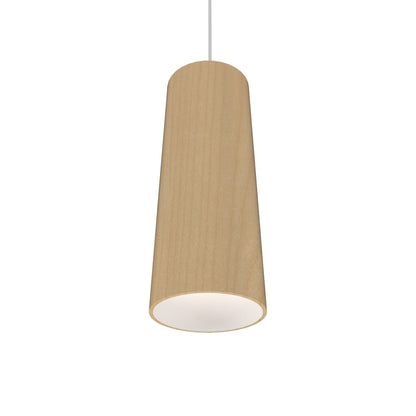 Conical 116 Pendant Light in Maple.