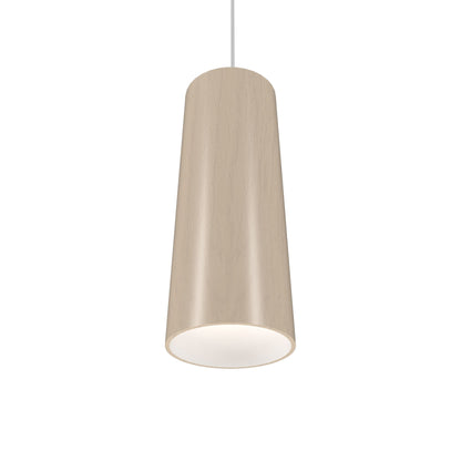 Conical 116 Pendant Light in Organic Cappuccino.