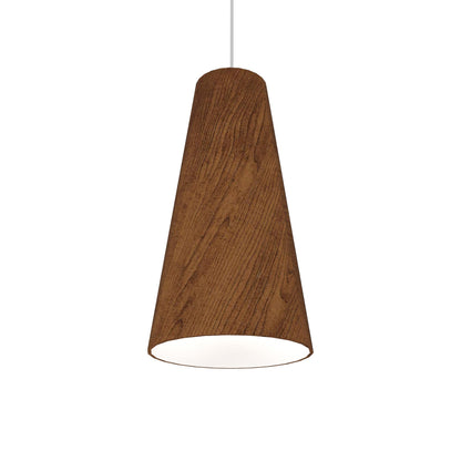 Conical 1233 Pendant Light in Imbuia.