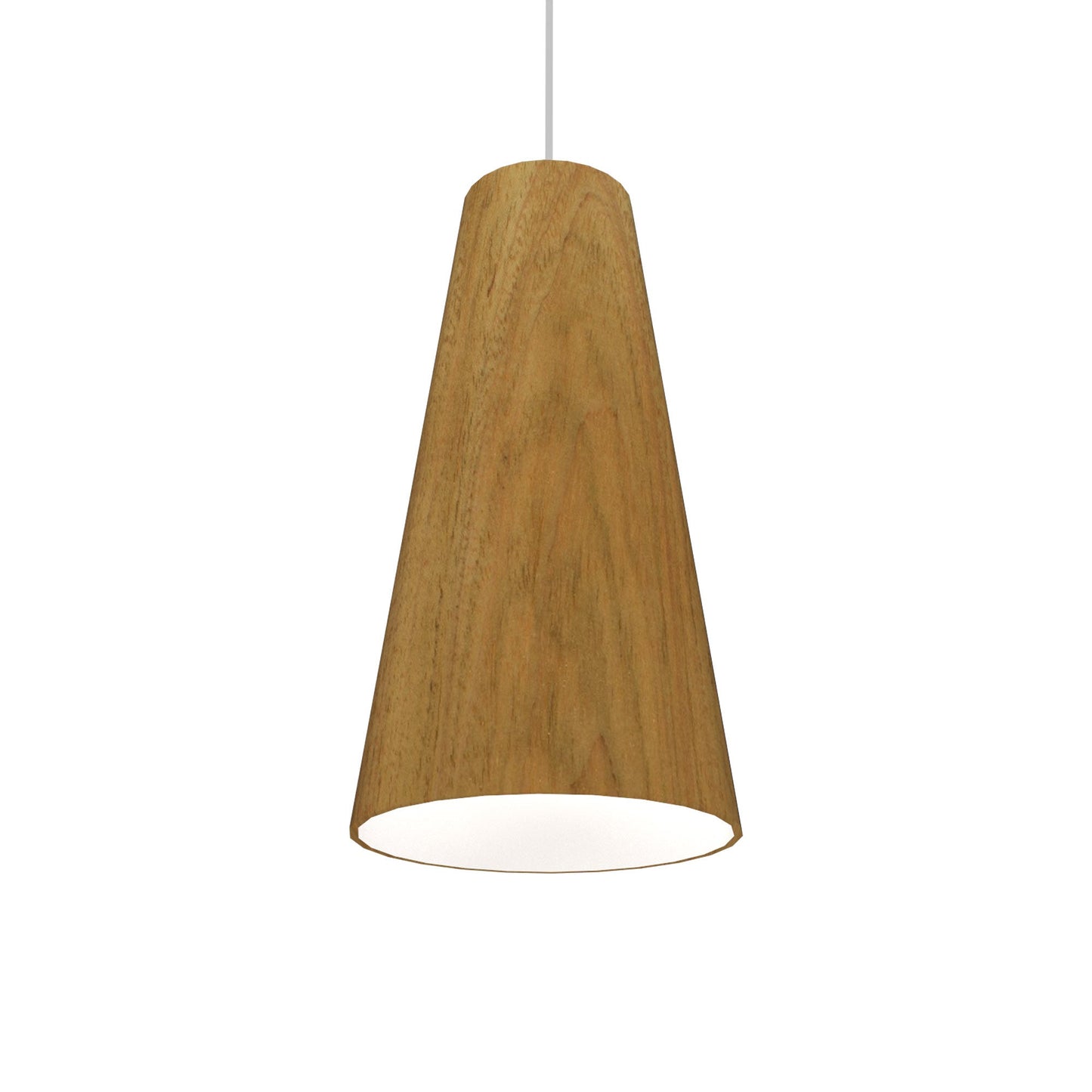 Conical 1233 Pendant Light in Louro Freijo.