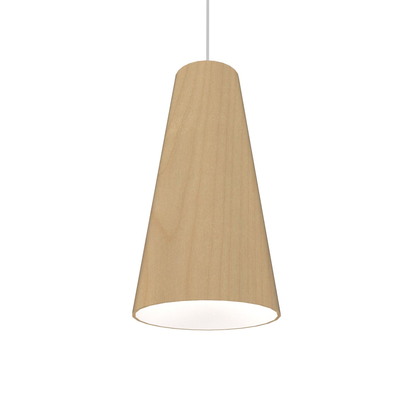 Conical 1233 Pendant Light in Maple.