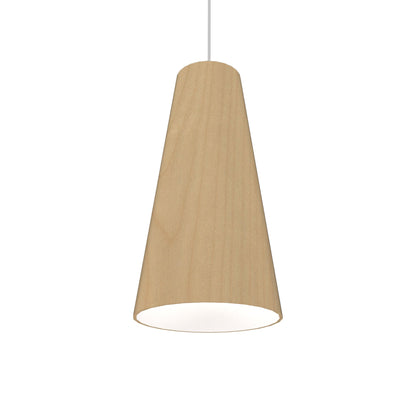 Conical 1233 Pendant Light in Maple.