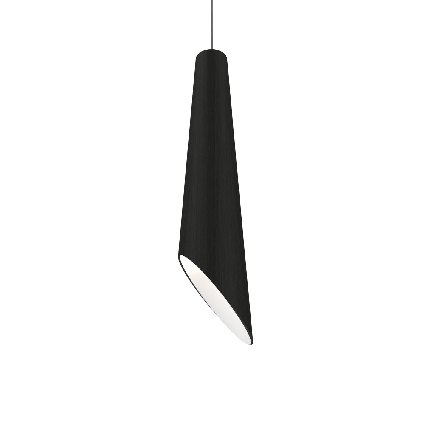 Conical 1277 Pendant Light in Charcoal.