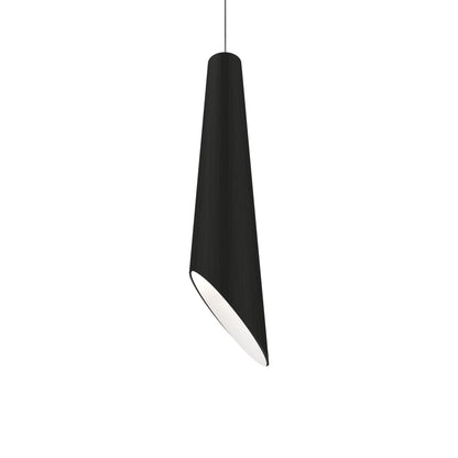 Conical 1277 Pendant Light in Charcoal.