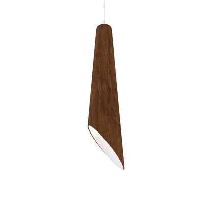Conical 1277 Pendant Light in Imbuia.