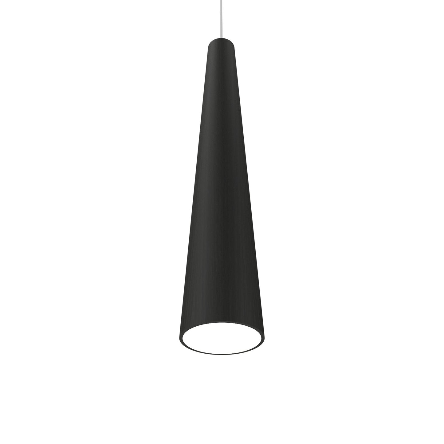 Conical 1278 Pendant Light in Charcoal (4.33-Inch).
