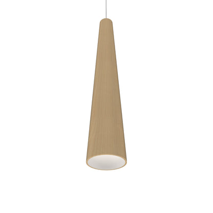 Conical 1278 Pendant Light in Maple (4.33-Inch).
