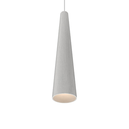 Conical 1278 Pendant Light in Organic White (4.33-Inch).