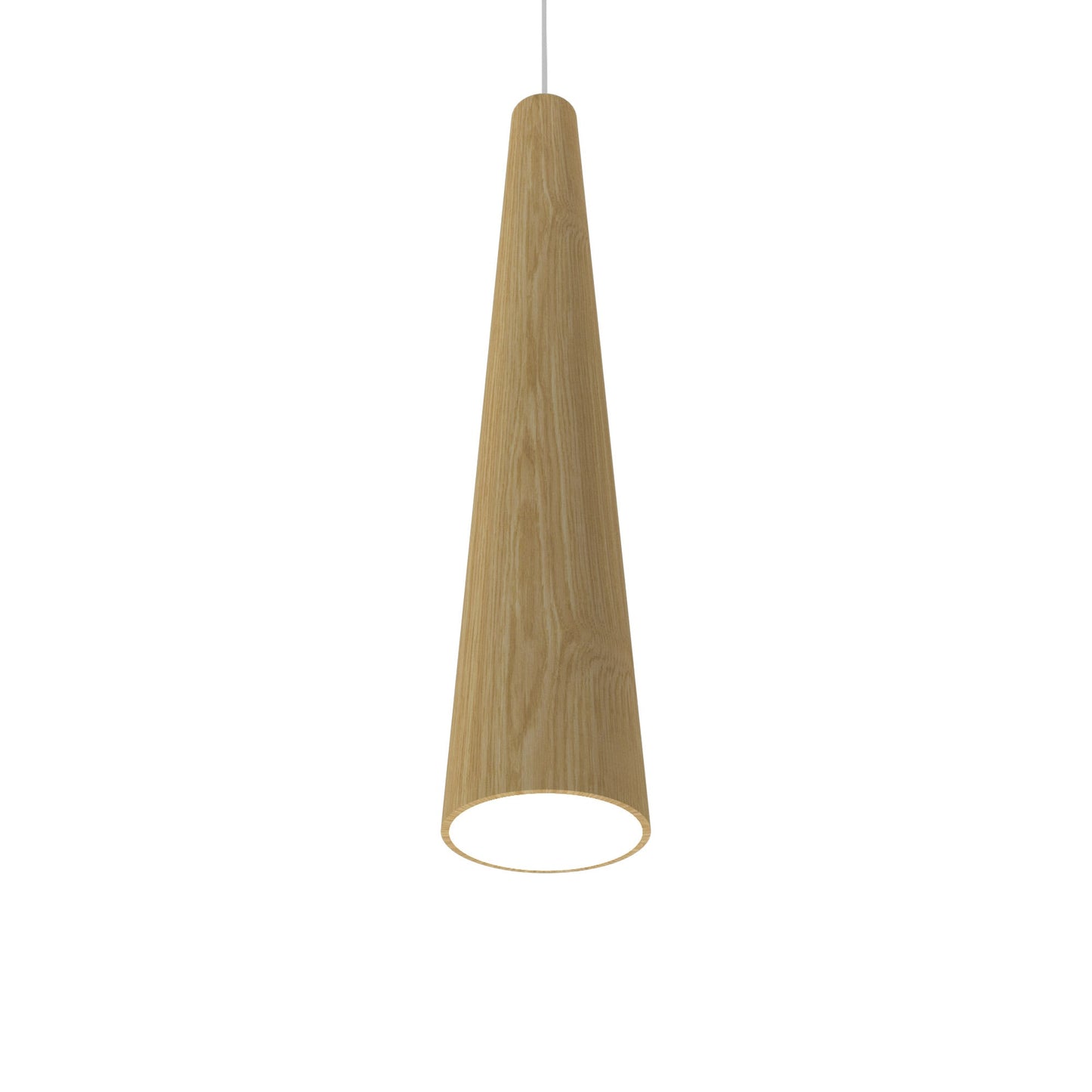 Conical 1278 Pendant Light in Sand (4.33-Inch).