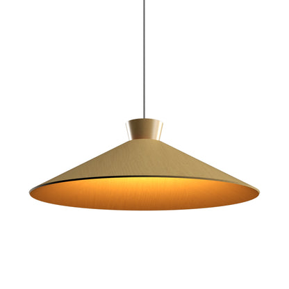 Conical 147 Pendant Light in Organic Gold (25.2-Inch).